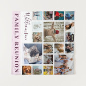 Tenture Retrouvailles familiales 18 Photo Collage (Devant (Horizontal))