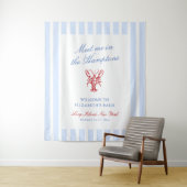 Tenture Retrouve-moi dans les Hamptons Enterrement de Vie (En situation)