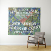 Tenture Réunion 40e 50e 55e 60e 65e 70e (En situation (horizontale))