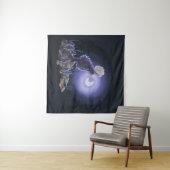 Tenture Réunion au clair de lune (En situation (horizontale))