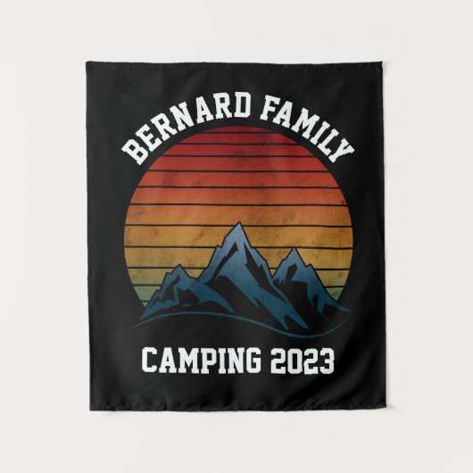 TENTURE RÉUNION FAMILIALE PERSONNALISÉE CAMPING SUNSET MOU (Devant)