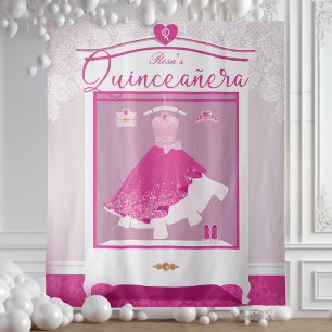 Tenture Rêve de mode rose Gown armoire Quinceanera Party