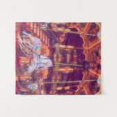 Tenture rêve d'enfance - vieux cheval carrousel (Devant (Horizontal))