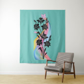 Tenture "Rêve lunaire" (En situation)