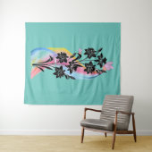 Tenture "Rêve lunaire" (En situation (horizontale))