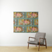 Tenture Réveil matinal par Alphonse Mucha (En situation (horizontale))