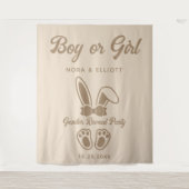 Tenture Révélation de genre beige clair lapin moderne (Devant)