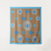 Tenture Révélation du sexe du bébé garçon Luxueusement Fle (Devant)