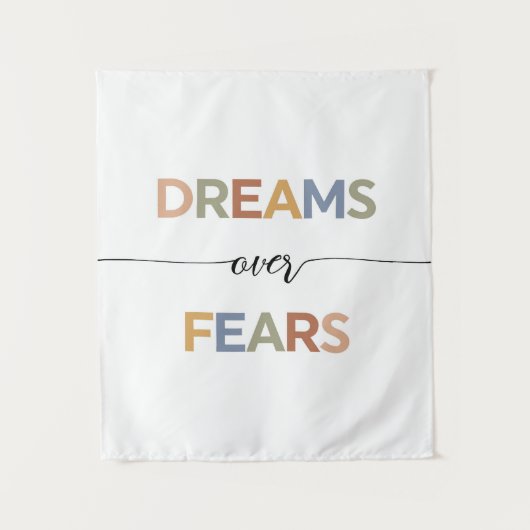 Tenture Rêves sur les peurs (Devant)