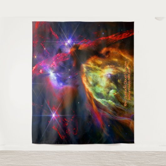 Tenture Rho Ophiuchi Cloud Complex - James Webb NIRCam (Devant)