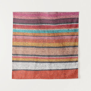 Tenture Richesse du tapis : Textures mexicaines péruvienne