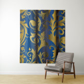 Tenture Rideaux dorés 1 (En situation)