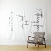 Tenture Rien de fantaisie Juste Amour Ceremony Mariage Con (En situation (horizontale))