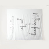 Tenture Rien de fantaisie Juste Amour Ceremony Mariage Con (Devant (Horizontal))