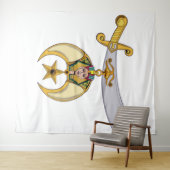 Tenture Rince (En situation (horizontale))