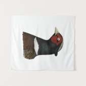 Tenture Ringneck Pheasant Head (Devant (Horizontal))
