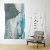 Tenture Rio de Janeiro Wedding Photo Backdrop (En situation (horizontale))