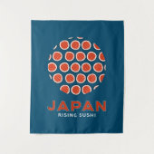 Tenture Rising Sushi (Devant)