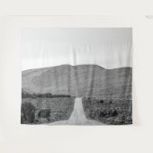 Tenture Road Outta Town // Scénario noir et blanc (Devant (Horizontal))