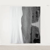 Tenture Road Outta Town // Scénario noir et blanc (Devant)