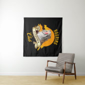 Tenture Roaring Sundown Club Sabertooth Tiger (En situation (horizontale))