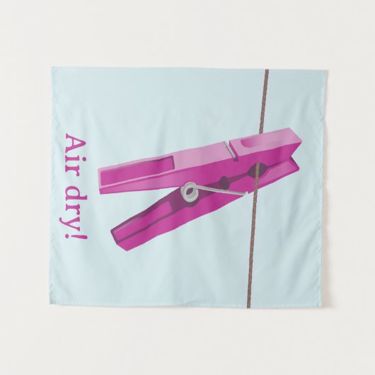 Tenture Robe de linge (Devant (Horizontal))