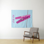 Tenture Robe de linge (En situation (horizontale))