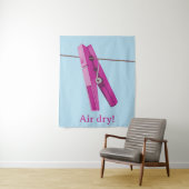 Tenture Robe de linge (En situation)