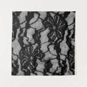 Tenture Robe noire et blanche Abstraite pour femme comme f (Devant (Horizontal))
