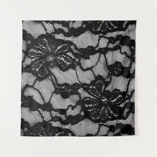 Tenture Robe noire et blanche Abstraite pour femme comme f (Devant)
