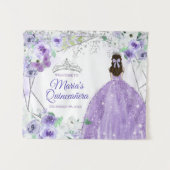 Tenture Robe violette Lilac Quinceañera Crow Affiche de bi (Devant (Horizontal))