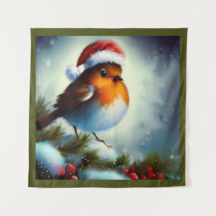 Tenture Robin de Noël 3