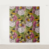 Tenture Robins dans le jardin 2 (Devant)