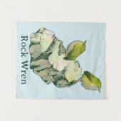 Tenture Rock Wen birds Nouvelle-Zélande (Devant (Horizontal))