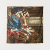 Tenture Rococo Secrets : La beauté du Regal dans un cadre (Devant (Horizontal))