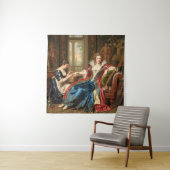 Tenture Rococo Secrets : La beauté du Regal dans un cadre (En situation)