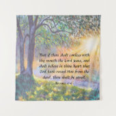 Tenture Romains 10:9 (Devant)