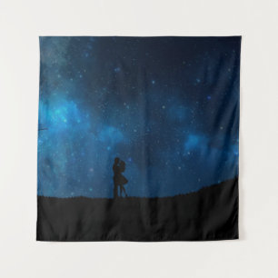 Tenture Romance amour couple conception coeur