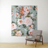 Tenture Romantic Blossom Haven (En situation)