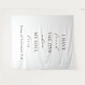 Tenture Romantic Wedding Backdrop  (Devant (Horizontal))