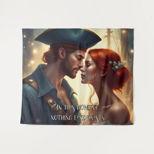 Tenture Romantique couple de pirate - En ce moment, rien (Devant (Horizontal))