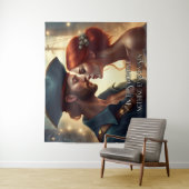 Tenture Romantique couple de pirate - En ce moment, rien (En situation)