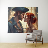 Tenture Romantique couple de pirate - En ce moment, rien (En situation (horizontale))