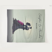 Tenture Romantique gothique amoureux Mariage élégant Conte (Devant (Horizontal))