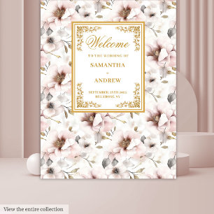 Tenture Romantique intemporel Dusty Mariage fond
