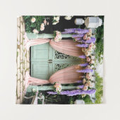 Tenture Romantique Mariage de jardin Contexte (Devant (Horizontal))