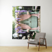 Tenture Romantique Mariage de jardin Contexte (En situation)