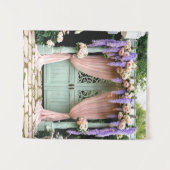 Tenture Romantique Mariage de jardin Contexte (Devant (Horizontal))