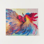 Tenture Rooster Chicken Animal Discovery Aventure Nature (Devant (Horizontal))