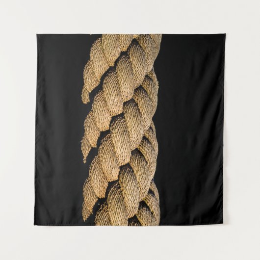 Tenture Rope cord woven leash knitting (Devant (Horizontal))